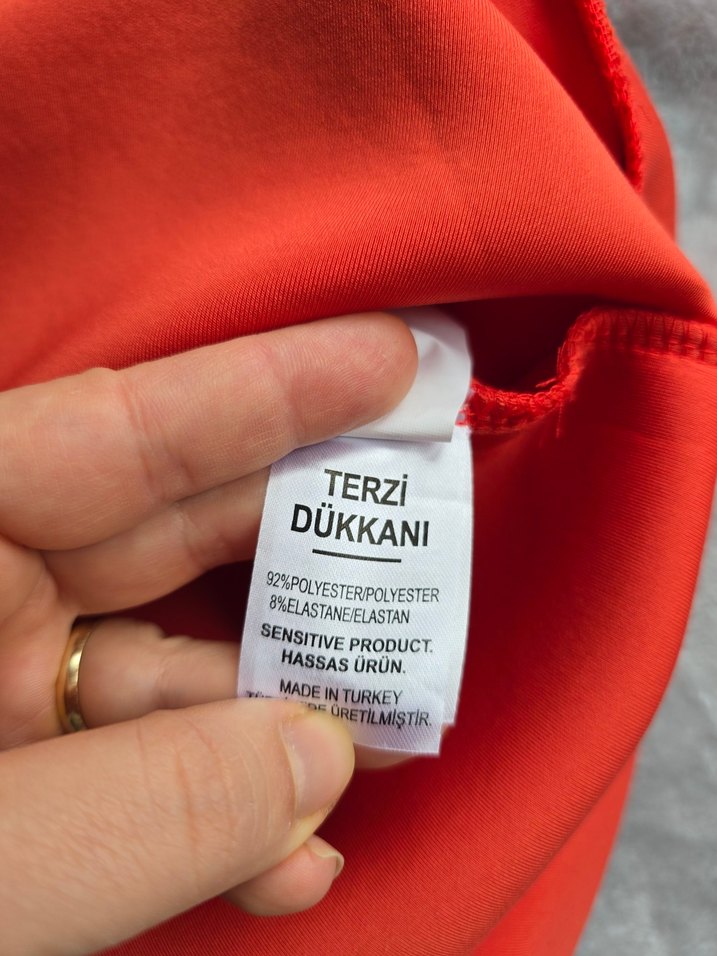 Terzi Dükkanı marka Nar çiçeği tunik - Görsel 3