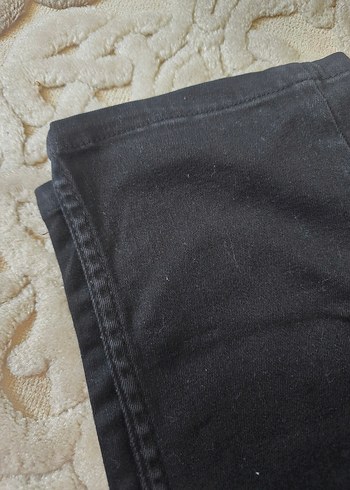 Siyah Fermuarlı Erkek Denim Pantolon - Görsel 7