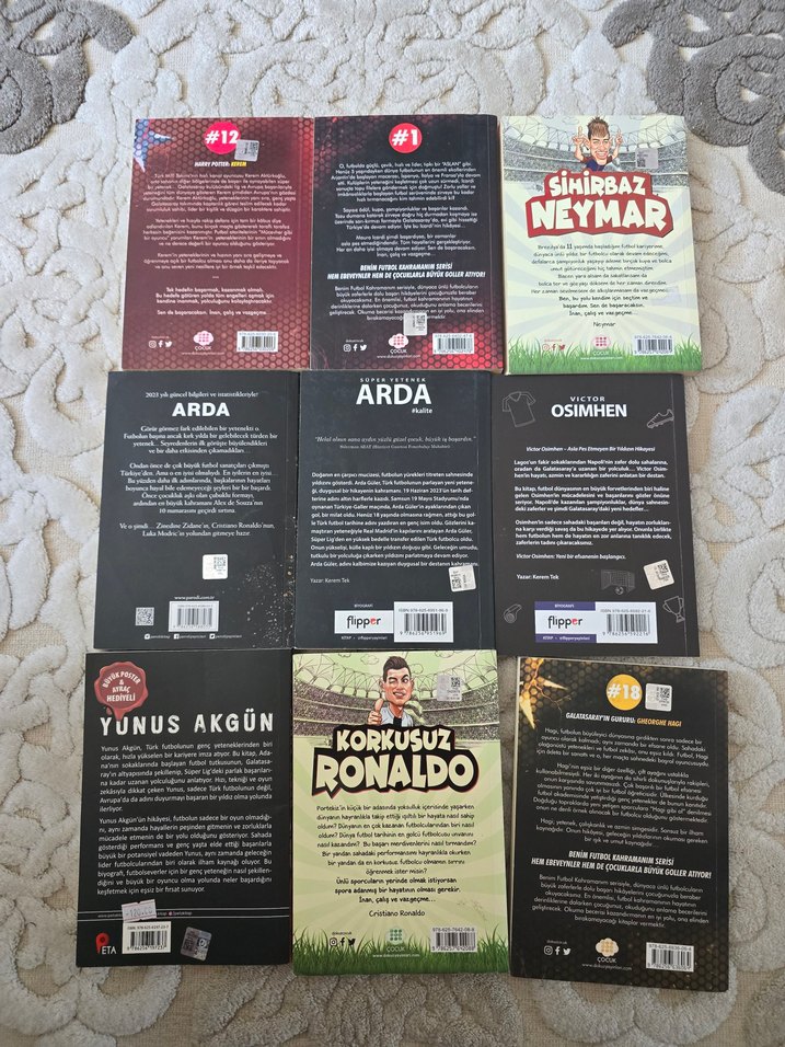 Futbolcu kitapları - Görsel 2