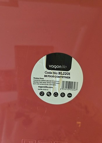 Vagonlife Kırmızı Saklama Kabı ve Çatal Kaşık Seti - Görsel 9