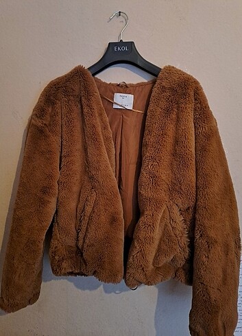 Bershka peluş mont