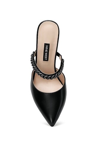 Nine West Zincir detaylı stiletto terlik
