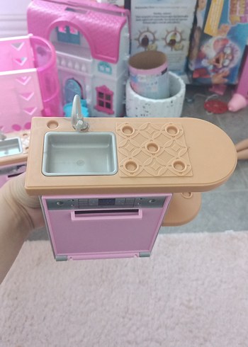 Pastel Pembe Oyuncak Mutfak Seti - Görsel 2