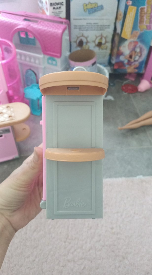 Pastel Pembe Oyuncak Mutfak Seti - Görsel 5