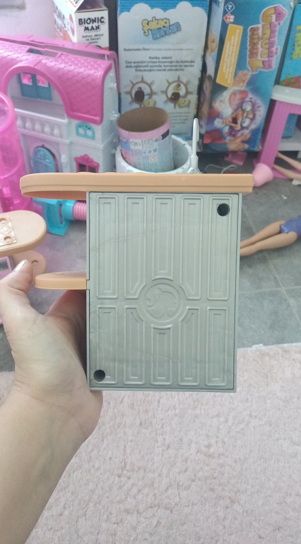 Pastel Pembe Oyuncak Mutfak Seti - Görsel 4