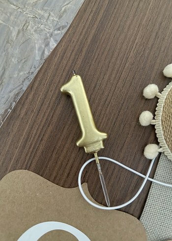 Bir Yaş Doğum Günü Parti Seti - Görsel 5