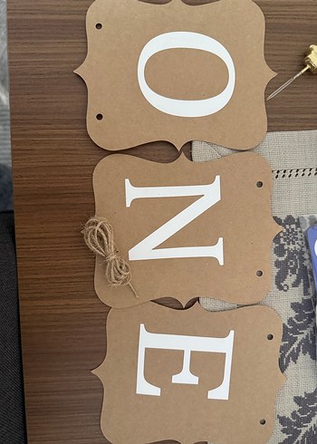 Bir Yaş Doğum Günü Parti Seti - Görsel 2