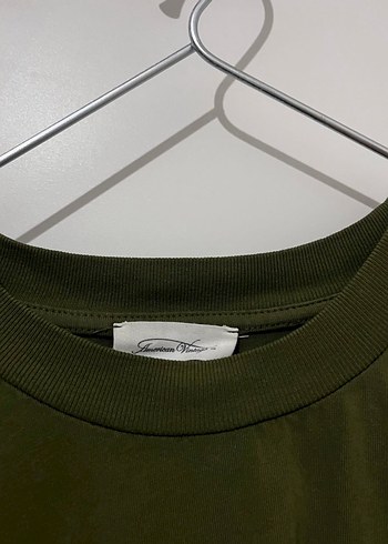 American Vintage Yeşil Erkek Tişört - Görsel 2