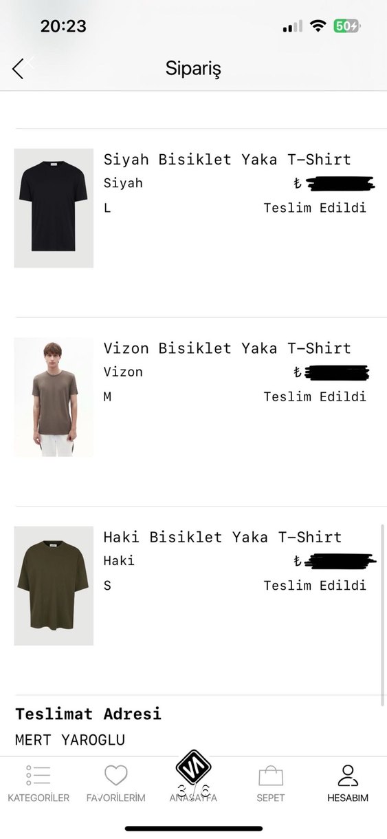 American Vintage Yeşil Erkek Tişört - Görsel 3