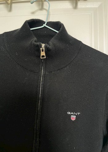 Gant Erkek Yün Siyah Hırka - Görsel 2