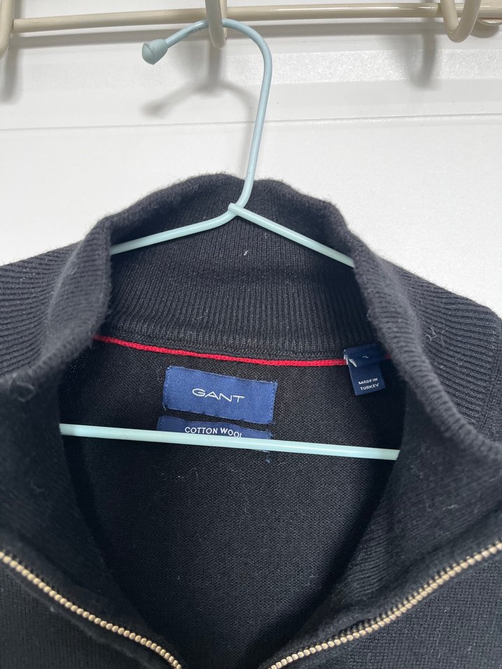 Gant Erkek Yün Siyah Hırka - Görsel 3