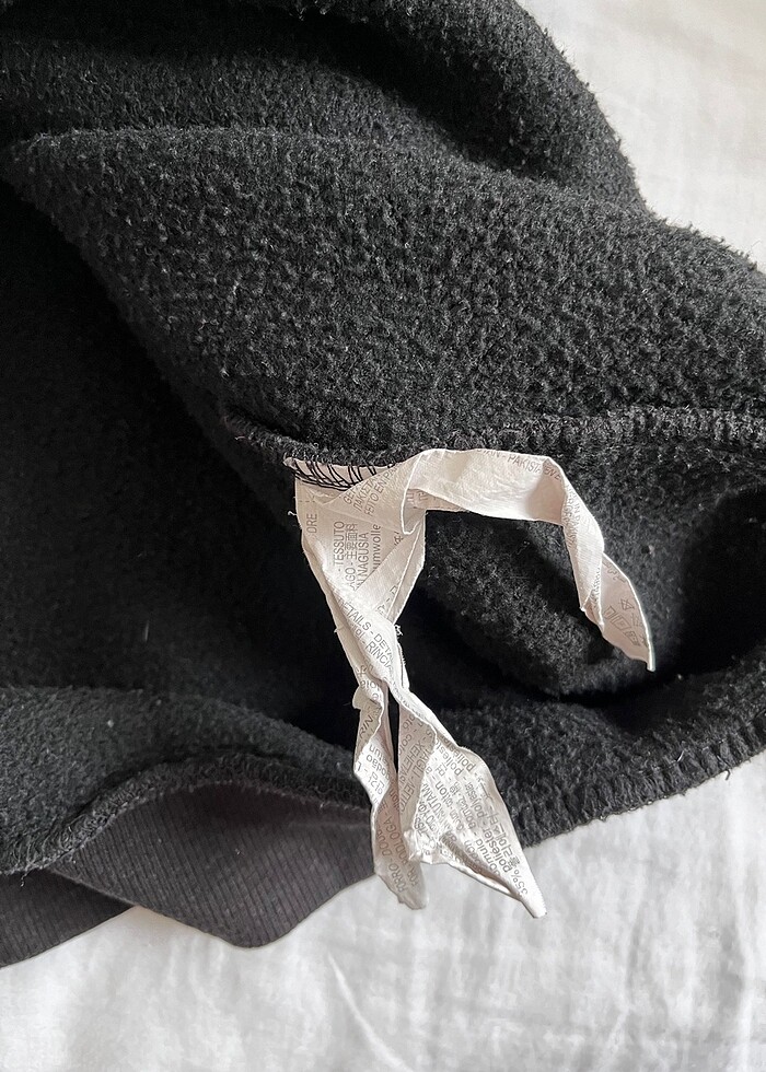 Bershka Siyah Erkek Kapüşonlu Sweatshirt - Görsel 5