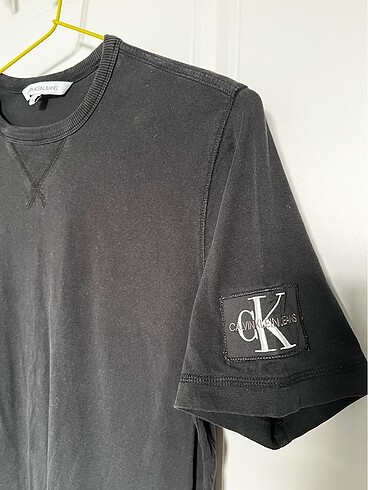 Calvin Klein Erkek Siyah Tişört - Görsel 4