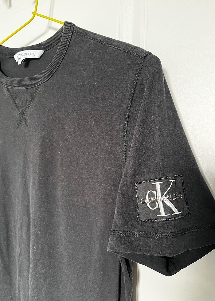 Calvin Klein Erkek Siyah Tişört - Görsel 4
