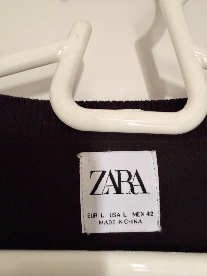 Zara Siyah Erkek Hırka - Görsel 2