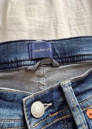 Gant Mavi Erkek Jean Kot - Görsel 2