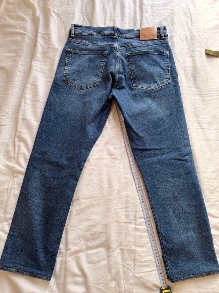 Gant Mavi Erkek Jean Kot - Görsel 3