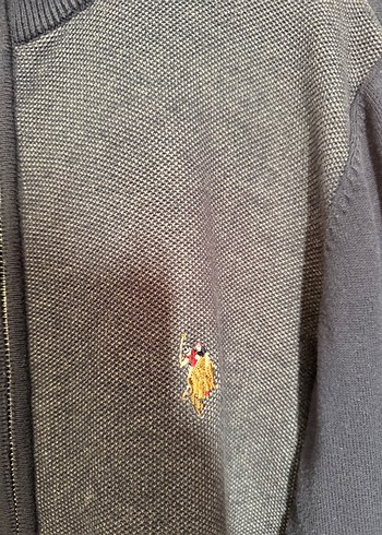 U.S. Polo Assn. Lacivert Erkek Hırka - Görsel 2