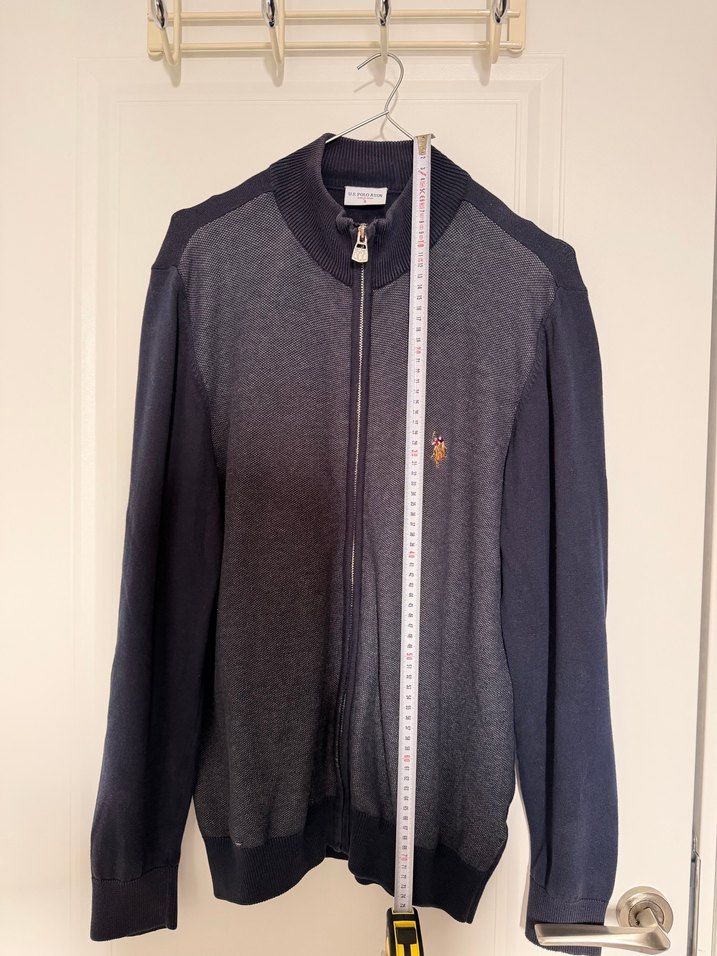 U.S. Polo Assn. Lacivert Erkek Hırka - Görsel 5