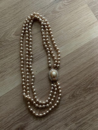 Vintage incil kolye