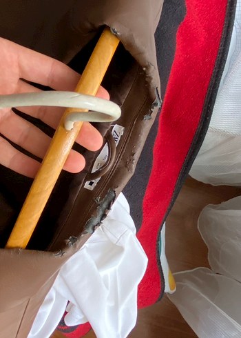 Zara L beden kahverengi unisex ceket - Görsel 3