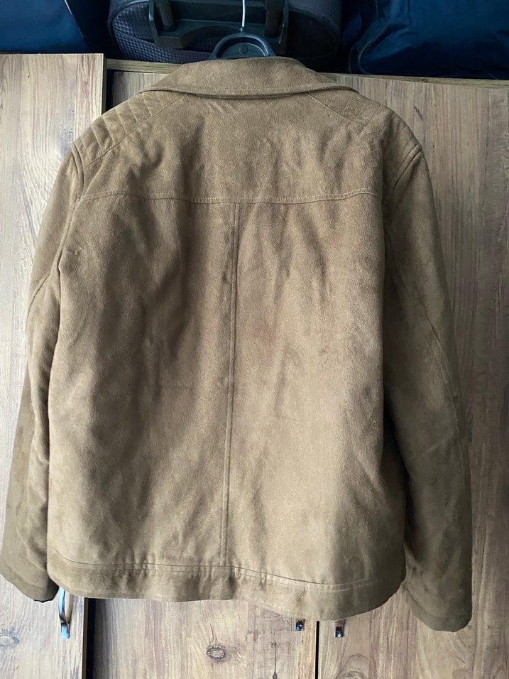 Koton Taba Süet Biker Ceket - Görsel 3