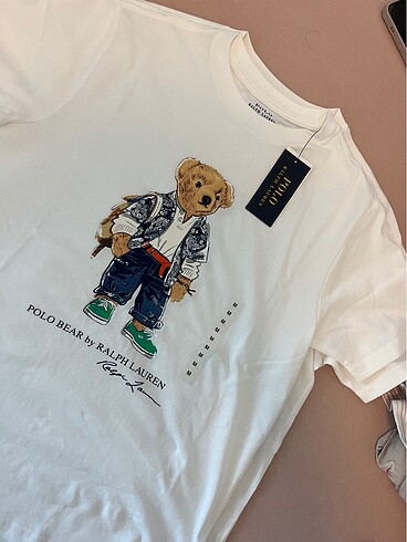 s Beden beyaz Renk Ralph Lauren Polo Bear Tshirt