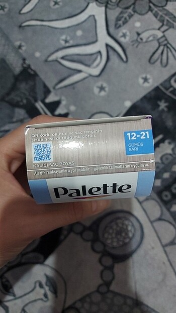 Palette gümüş sarı  - Görsel 3