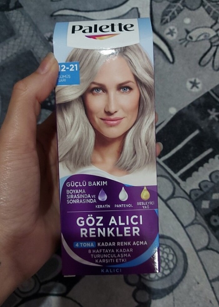 Palette gümüş sarı  - Görsel 2