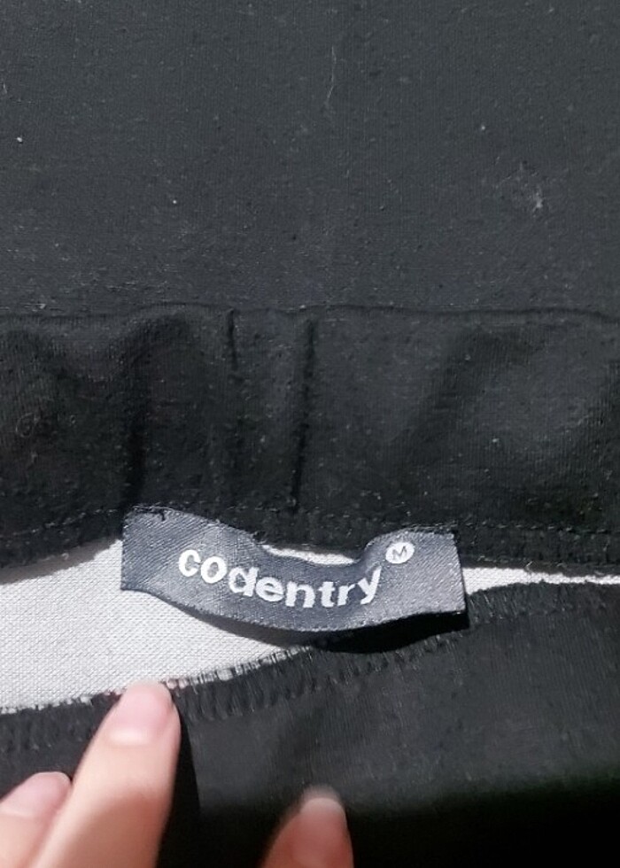 Bayan siyah diz alti etek - Görsel 2