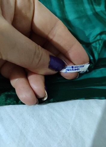 Diğer RFADIAHİÇ KULLANILMADI SATEN İPEK TÜRBAN YA DA EŞARP PRINTED