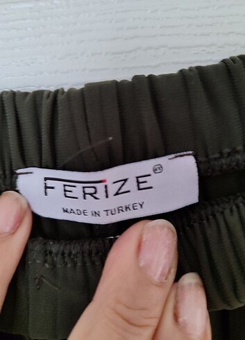 Moonstar İKİLİ TAKIM PANTOLON PLİSE BORU PAÇA FERİZE MARKA SADECE BİR KEZ