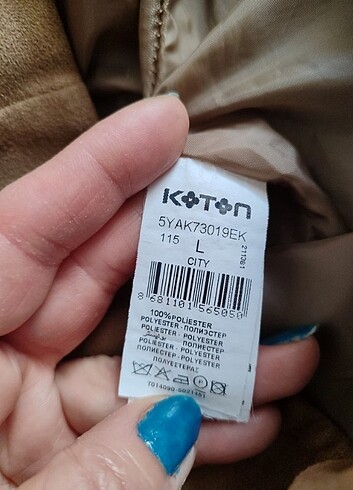 l Beden KOTON SÜET KUMAŞ ÖNDEN FERMUARLI İKİ CEPLİ KENDİ RENGİNDEN ASTAR