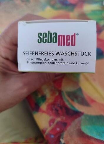 Beden SEBAMED SABUN ALMANYA'DAN GETİRDİM HİÇ KULLANMADIM FOTOĞRAFTA BE