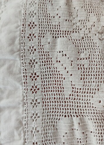 KARYOLA ETEĞİ ????EL EMEĞİ GÖZ NURU YATAK ETEĞİ 200 X 57 CM HİÇ