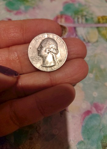 Gri Parlak Düğmeli Vintage Kadın Charm - Görsel 3