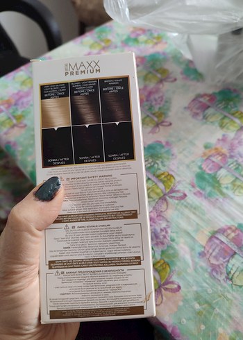 Maxx Premium Kalıcı Saç Boyası 6.0 Koyu Kumral - Görsel 6