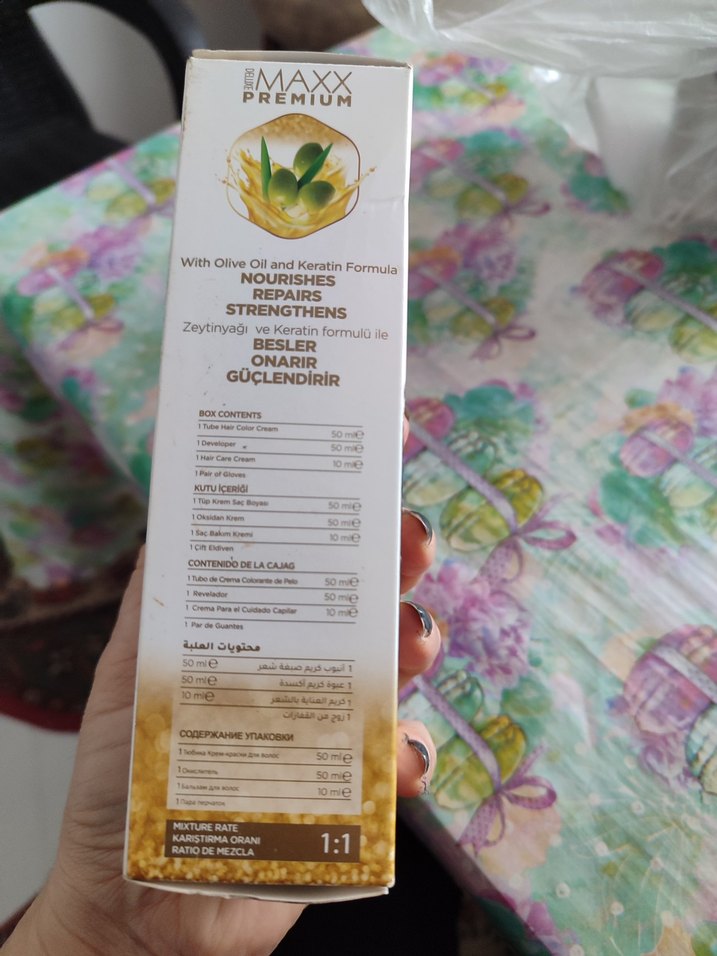 Maxx Premium Kalıcı Saç Boyası 6.0 Koyu Kumral - Görsel 5