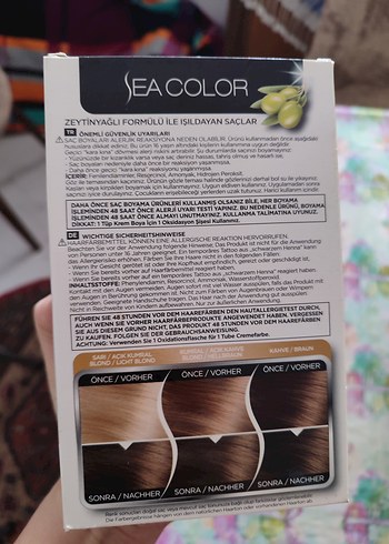 Sea Color 6.0 Koyu Kumral Saç Boyası - Görsel 6