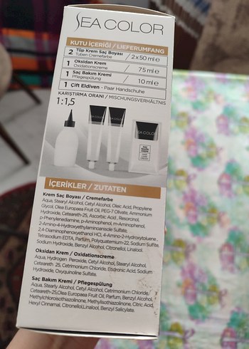 Sea Color 6.0 Koyu Kumral Saç Boyası - Görsel 8