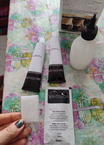 Sea Color 6.0 Koyu Kumral Saç Boyası - Görsel 2