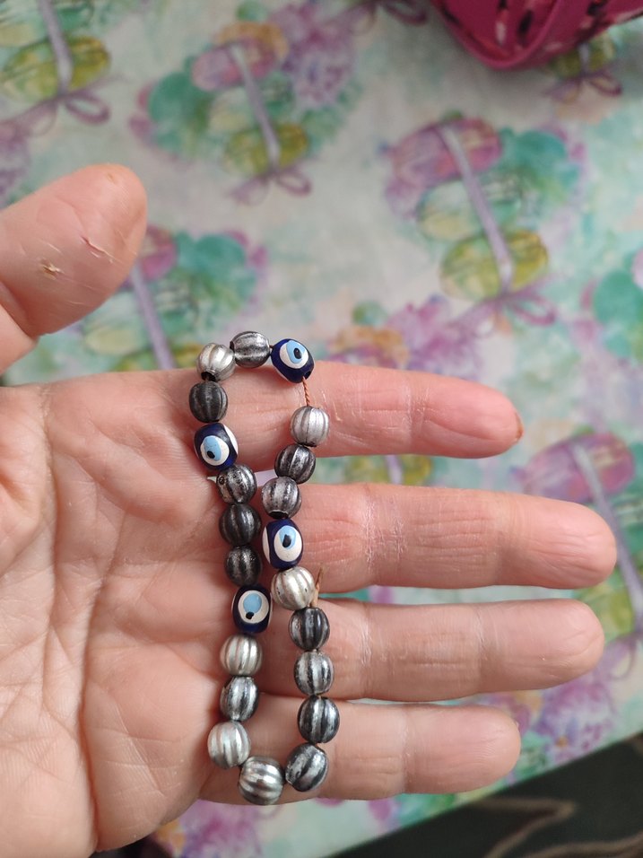 NAZAR BONCUKLU BİLEKLİK TEK TARAFLI 9 CM  - Görsel 3