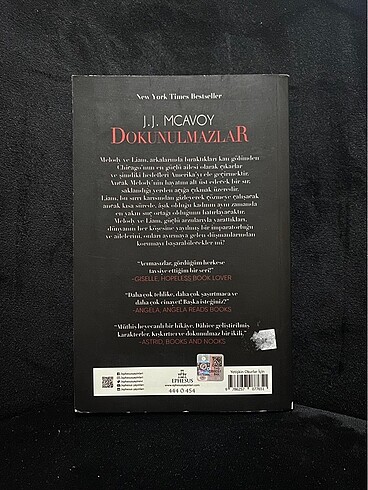  J.K Mcavoy Dokunulmazlar