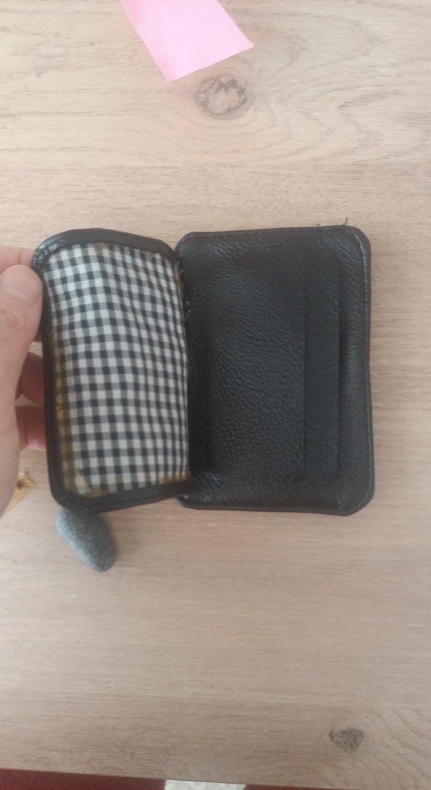 Siyah Minimalist Erkek Cüzdanı - Görsel 2