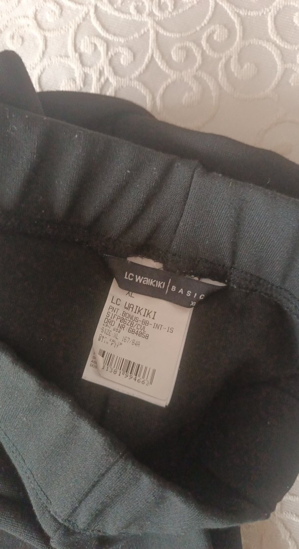 Siyah Basic Kadın Tayt - Görsel 2