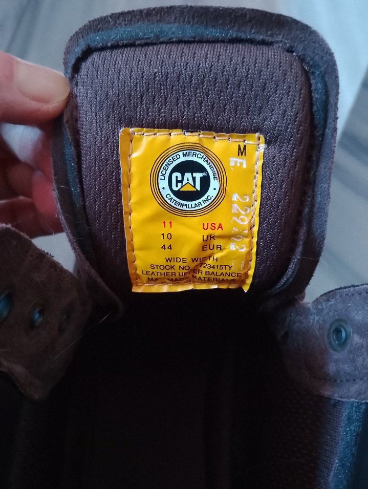 Kahverengi Erkek Deri Bot - CAT - Görsel 3