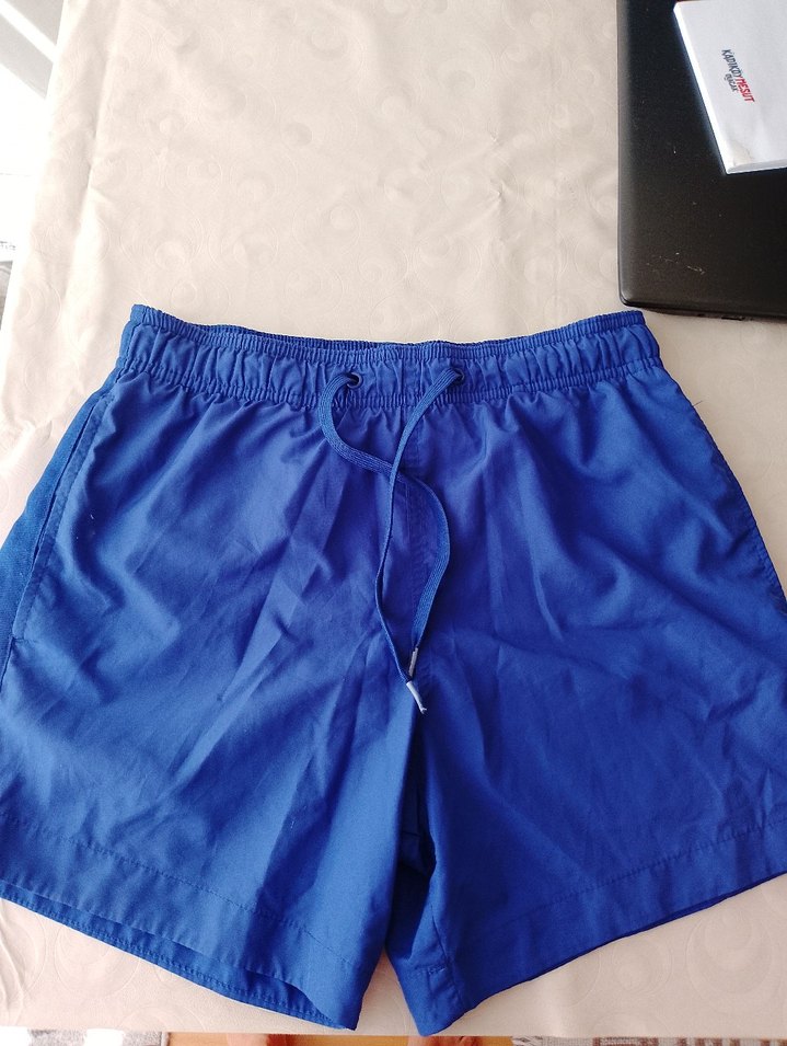 Parlak Mavi Erkek Mayo Şortu - Görsel 4