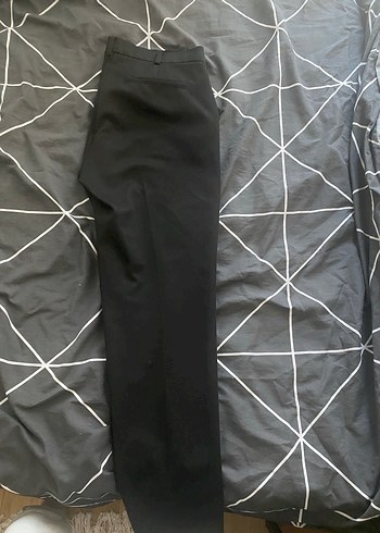 Erkek Siyah Kumaş Pantolon 0 gibi hiç kullanılmadı - Görsel 3