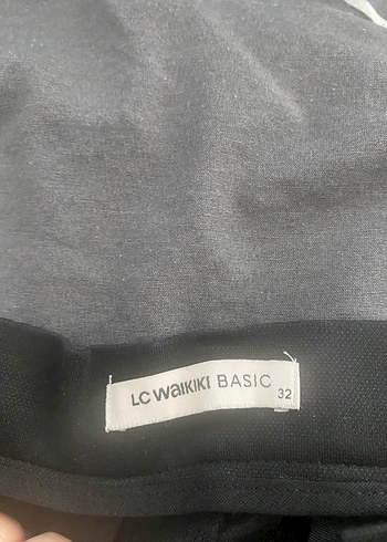 Erkek Siyah Kumaş Pantolon 0 gibi hiç kullanılmadı - Görsel 2