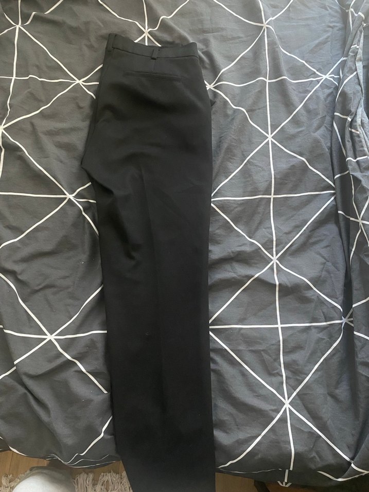 Erkek Siyah Kumaş Pantolon 0 gibi hiç kullanılmadı - Görsel 3